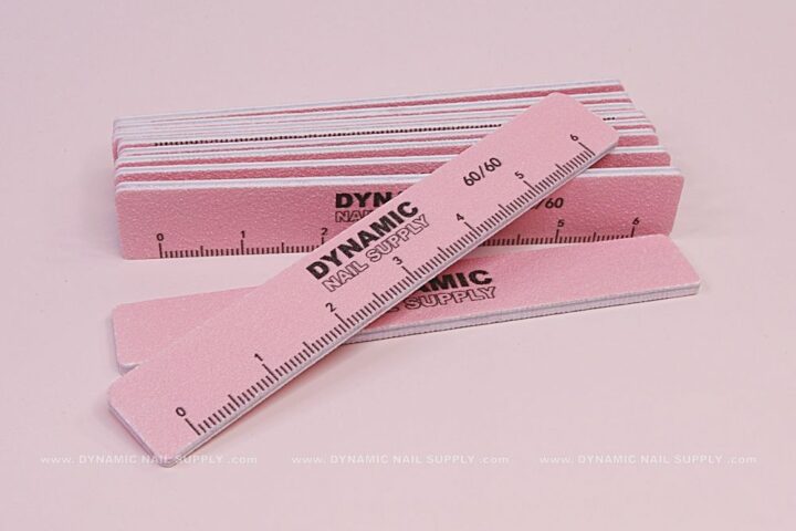 60/60 Grit Square Nail Files — Extreme Coarse Pack