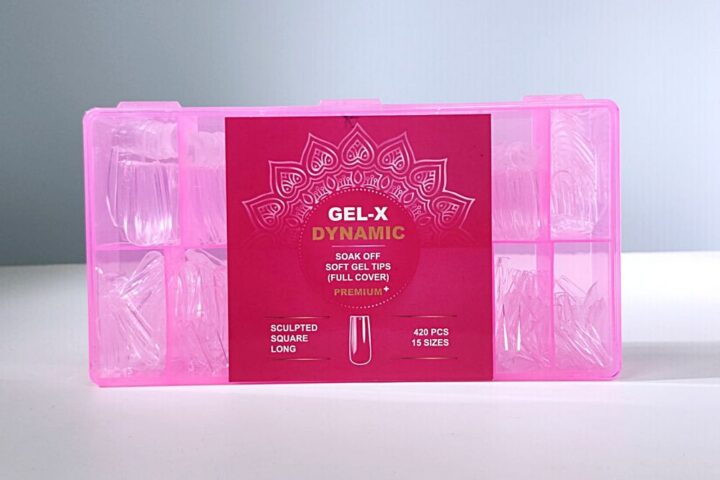 Long Square Gel-X Tips for Fast, Durable Extensions