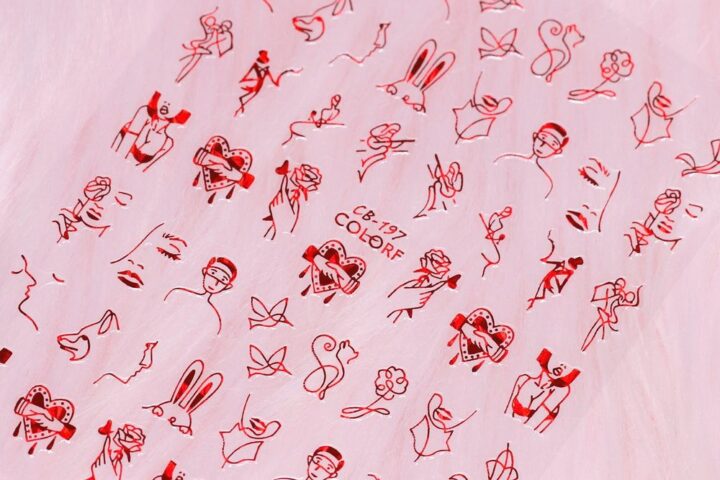 Red Hand Writing Stickers: Salon Buyer’s Guide for Nail Pros