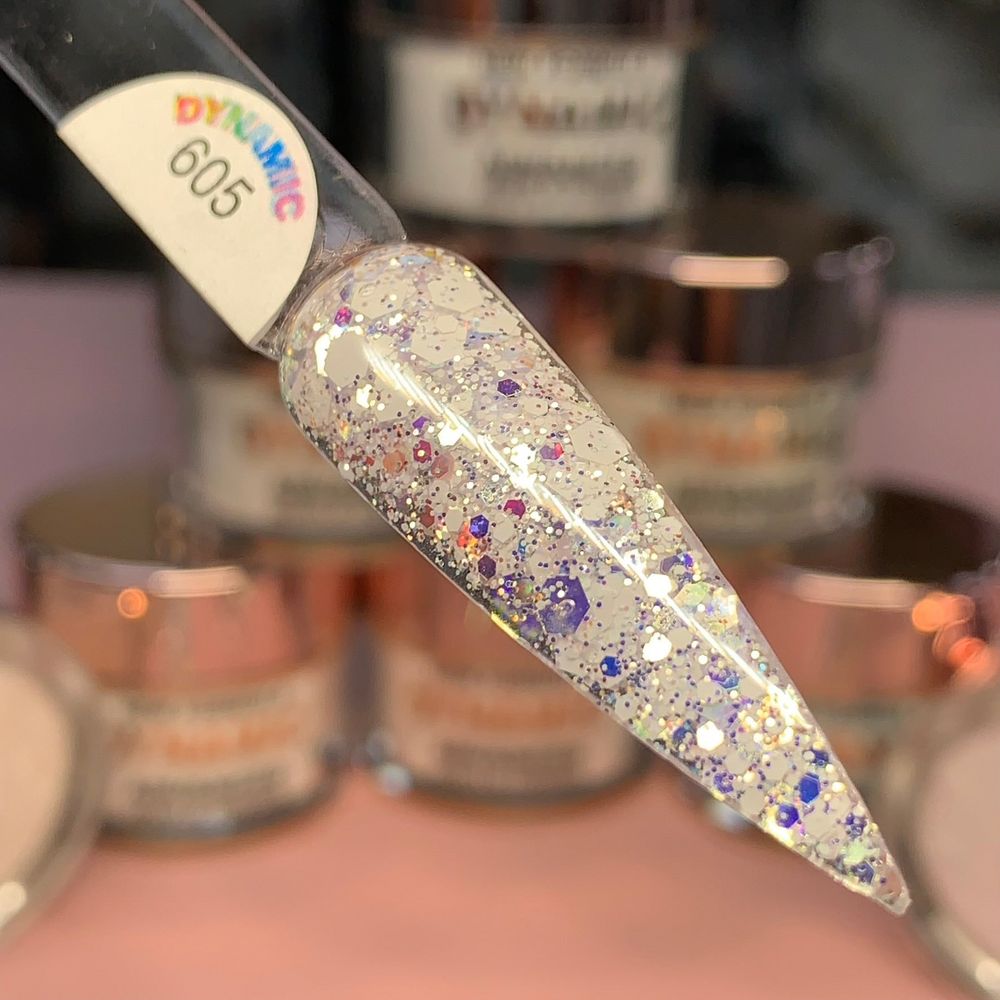 Valentine glitter acrylic powder jars - 10