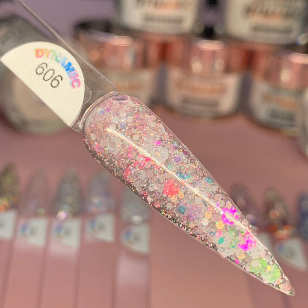 Valentine glitter acrylic powder jars - 11