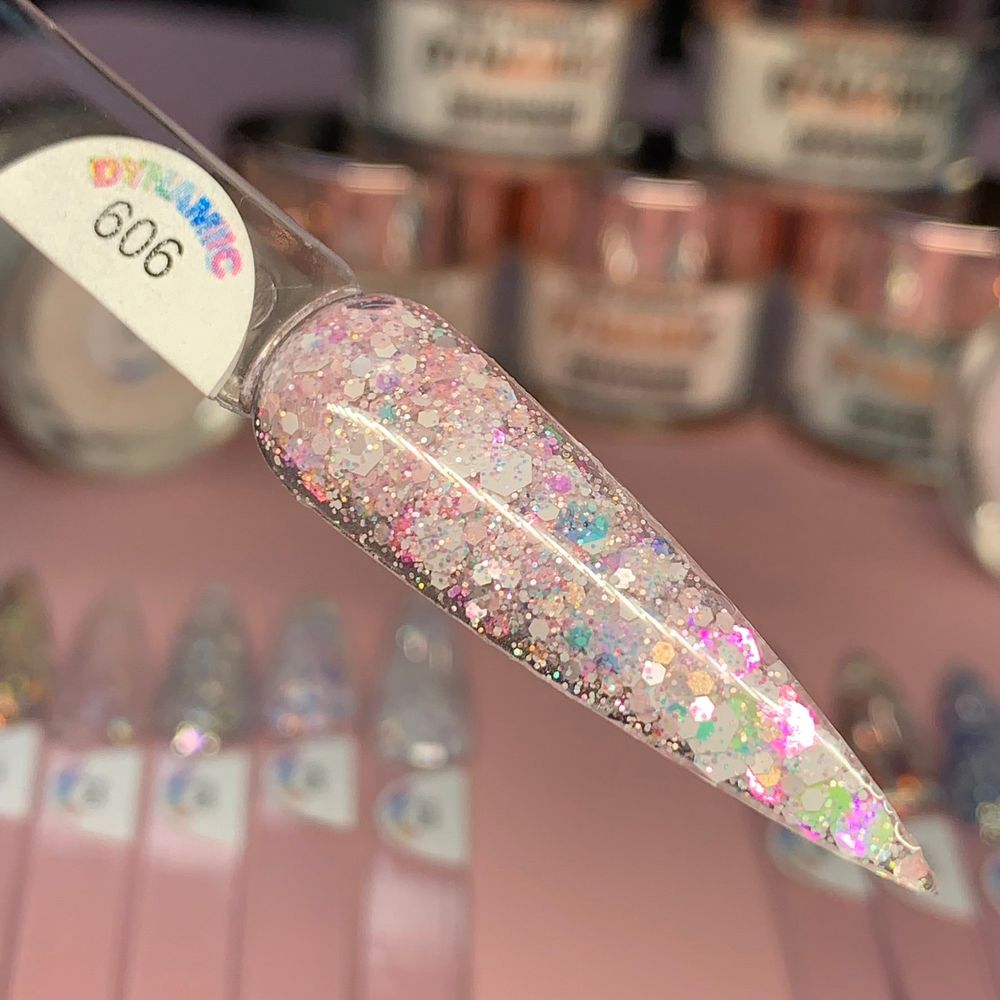 Valentine glitter acrylic powder jars - 12