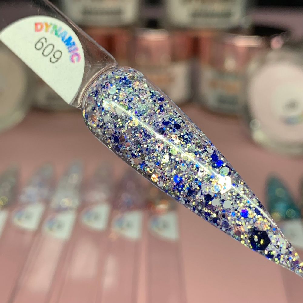 Valentine glitter acrylic powder jars - 17