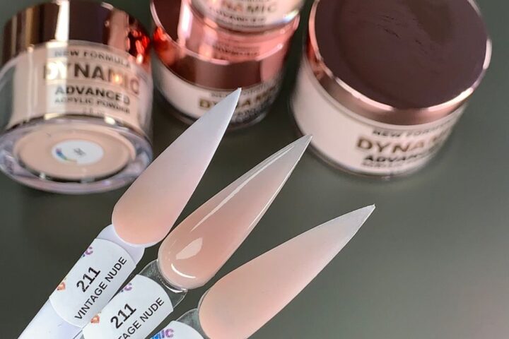 Vintage Nude Acrylic Powder for Chip-Free, Natural Nails