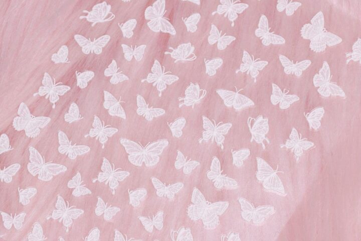 White Butterfly Nail Stickers — Delicate Nail Art Decals